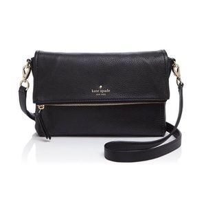 Kate Spade Cobble Hill Marsala Shoulder Bag Leather Black